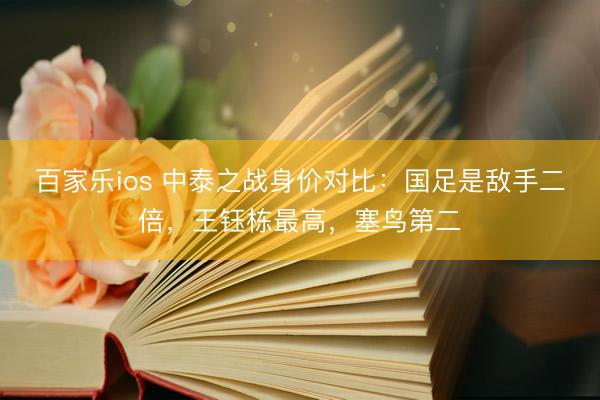 百家乐ios 中泰之战身价对比：国足是敌手二倍，王钰栋最高，塞鸟第二